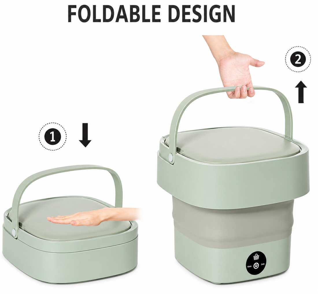 Foldable Mini Laundry Machine