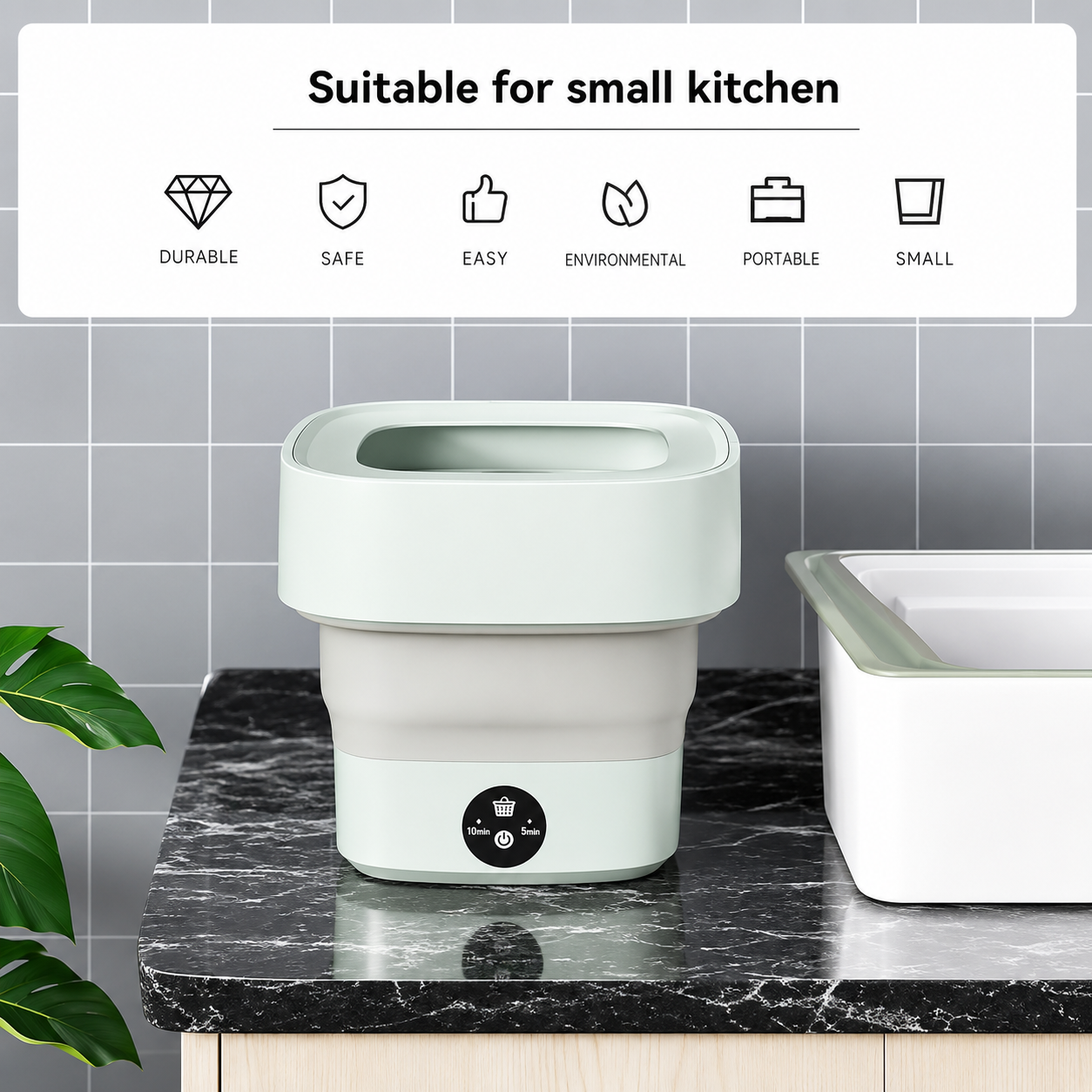 Foldable Mini Laundry Machine
